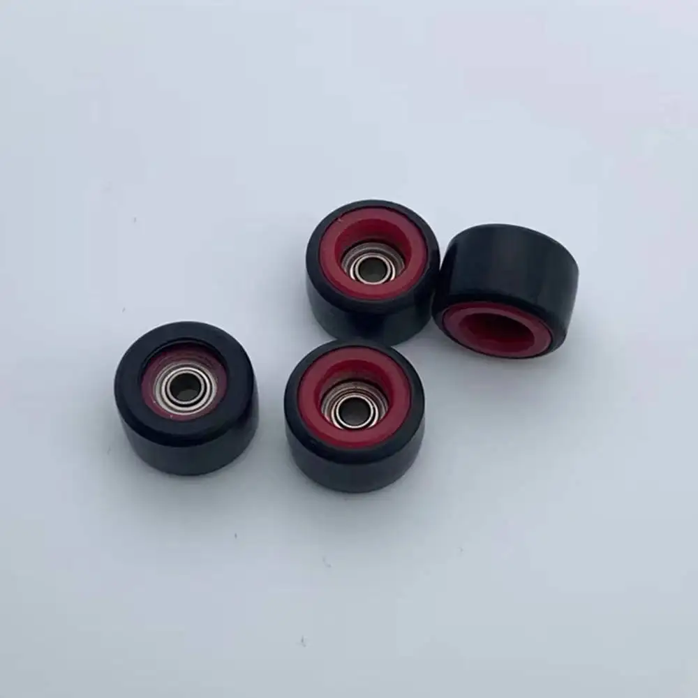 Double Layer CNC Fingerboard Wheels Professional for Finger Skateboard Toys