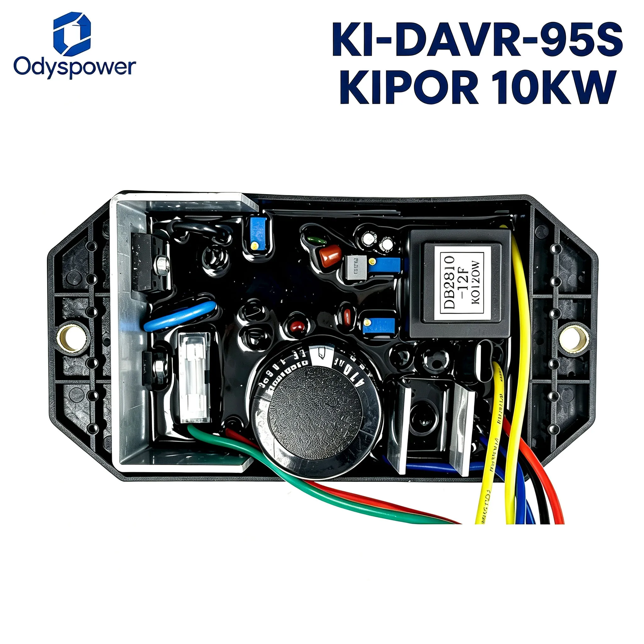 KI‑DAVR‑95S Automatic Voltage Regulator, Replacement Stabilizer Module for Kipor 10KW Diesel Generator Genset Spare Parts
