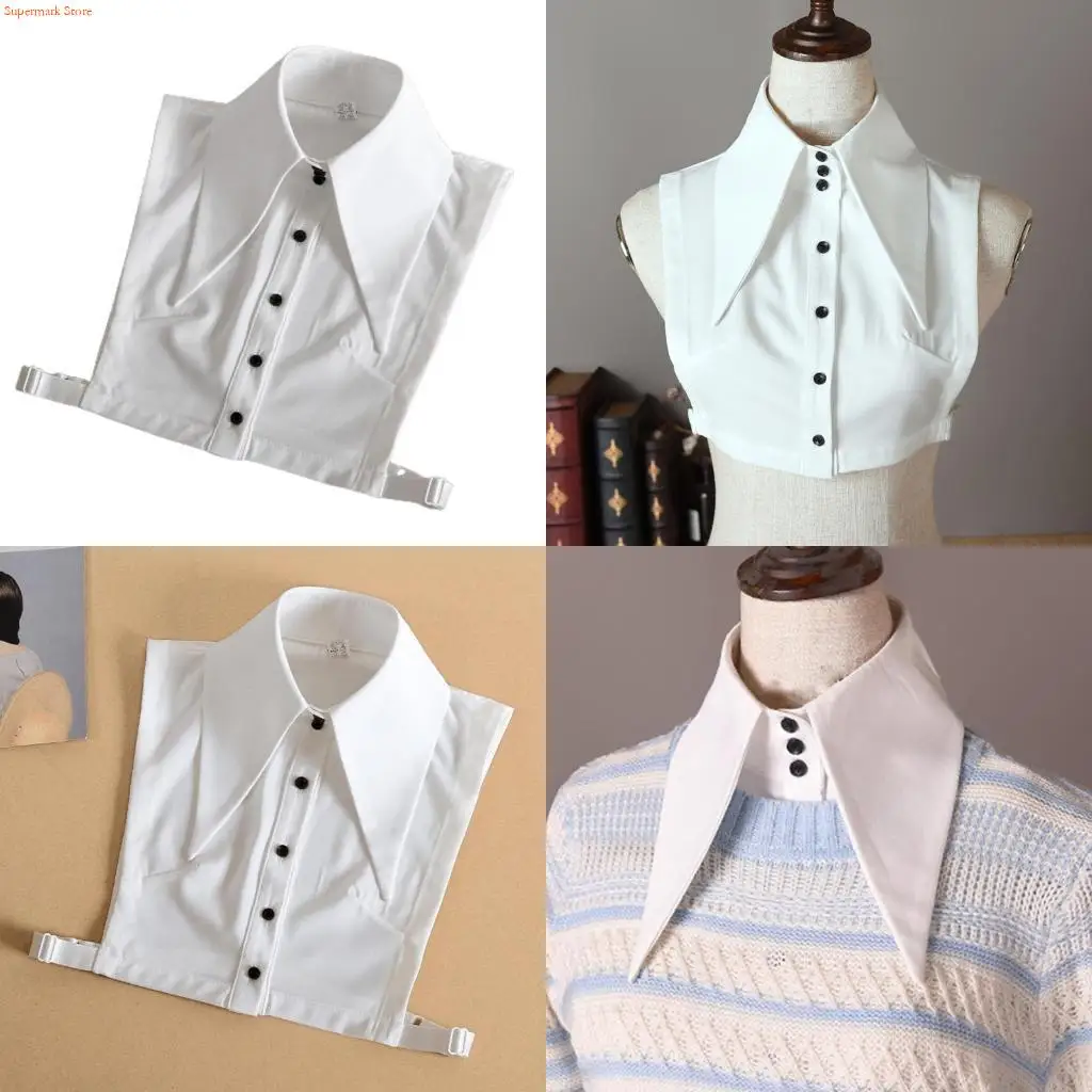 q5we-coreano-feminino-vintage-lapela-larga-branco-falso-colar-botao-para-baixo-destacavel-metade-blusa-ajustavel-dickey