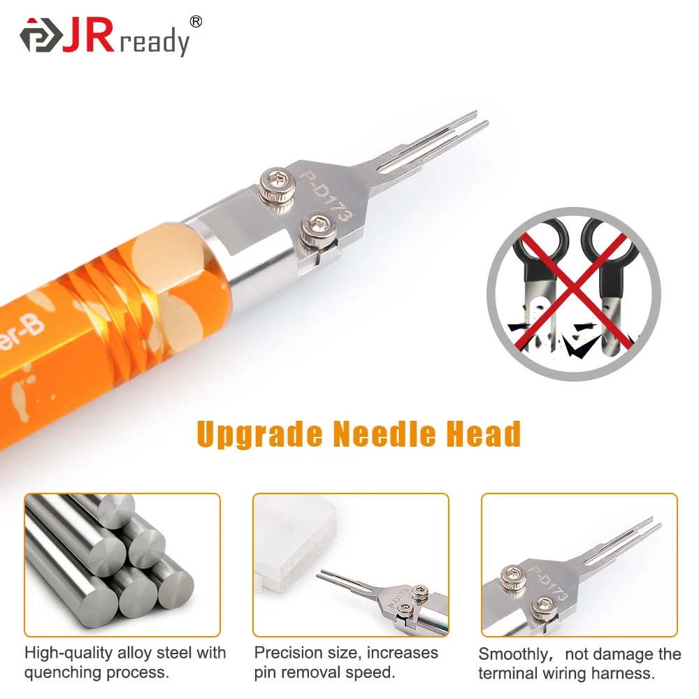 JRready Ejector Rod Pin Extractor,Mini-Fit Jr Extraction Tool for Molex MX3.0 Male/Female&Computer Repairs&Mini-Fit Jr.TM Series