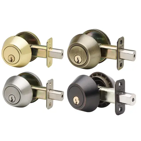 Bakır Kapı Kilidi Silindir Sürgü Krom Metal Ölü Ev Kapı Kapısı Tek Silindir Cıvata Kapı Kilidi