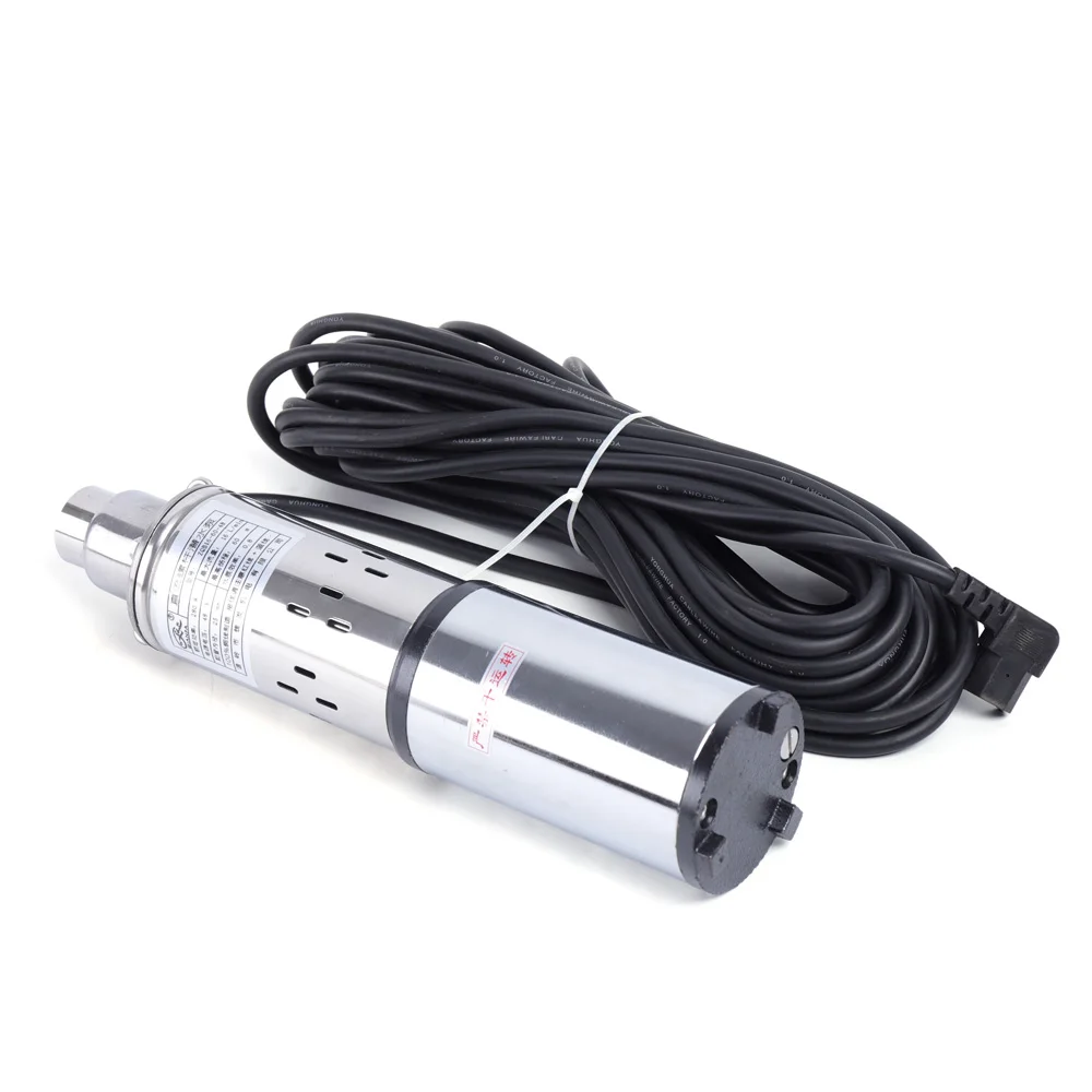 DC48V 280W Solar Water Pump Deep Well Submersible Farm Ranch Pump Water Head 60m