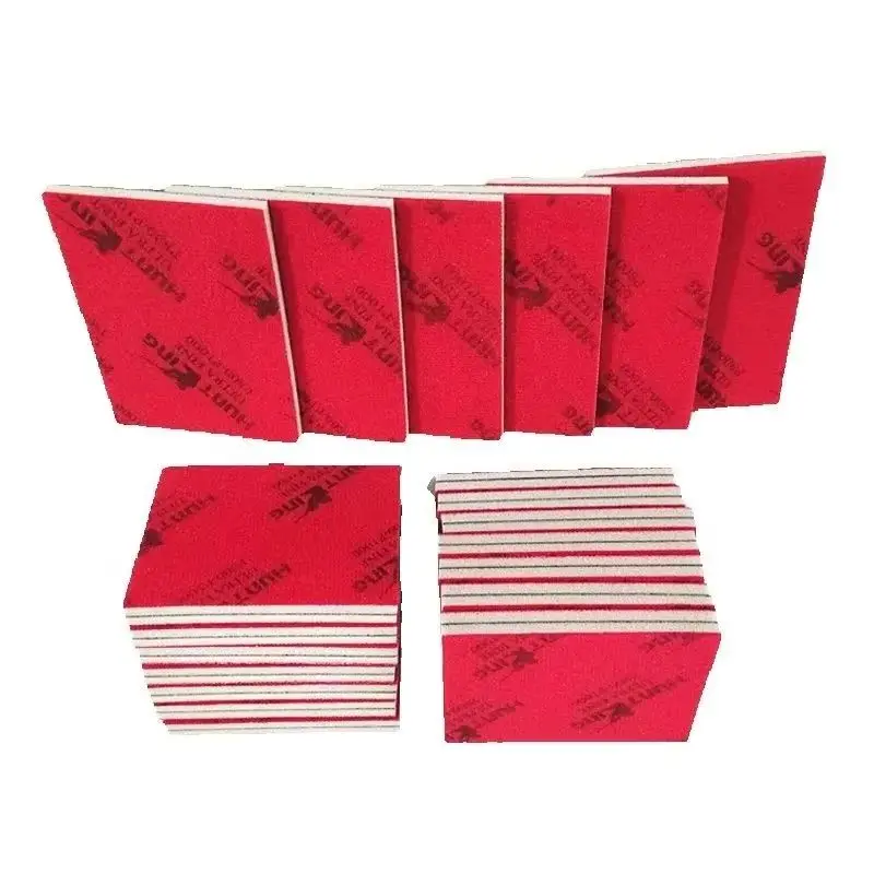 

Square Sponge Sandpaper 75x100mm Dry Application Abrasive for Automotive Hardware Furniture Surface Polishing 400-2000 Grit