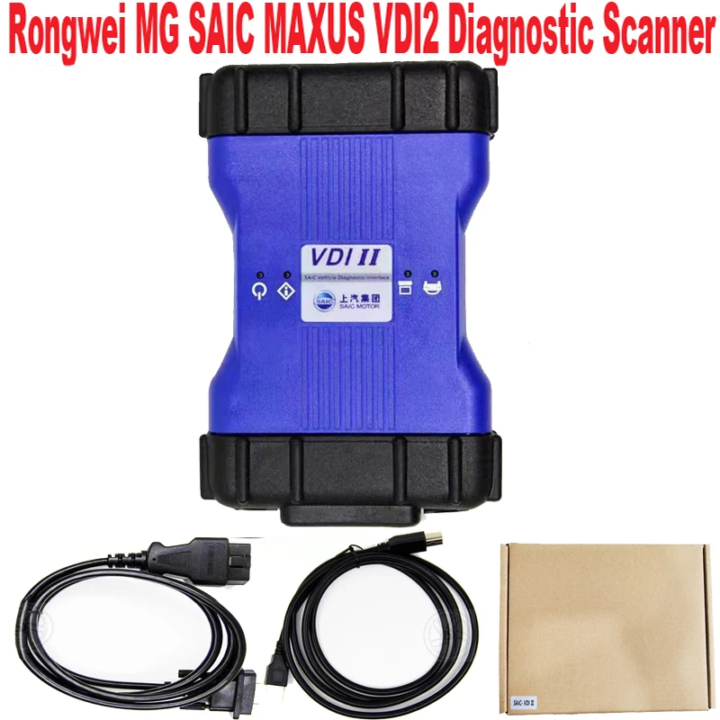 2023 latest version of Rongwei MG and SAIC MAXUS testing equipment VDI2 OBD2 scanner Multiplexer car diagnostic tool