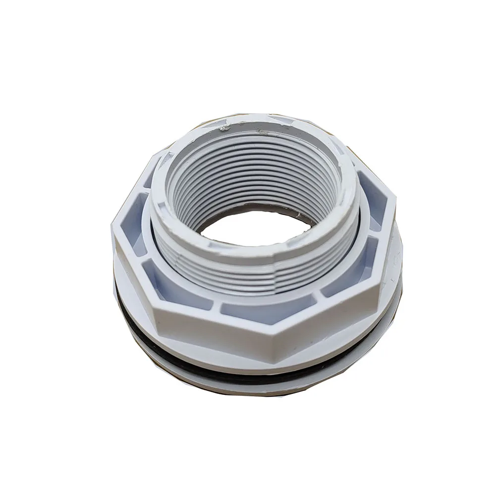 

Swimming Pool Return Water Connector Bulkhead Fitting 1.5 Inches 3.5 *3.5*1.8 Inches Slip Inlet Fitting Gasket