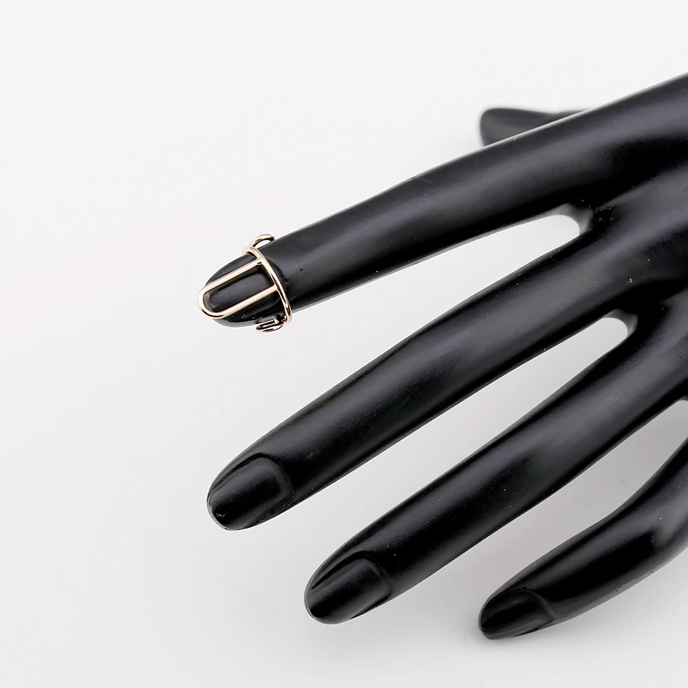 10 Pieces Sets Thin Nail Rings for Ladys Daily Fingertip Protective Cover Trendy Ring Jewelry Gift to Girlfriend Manicure