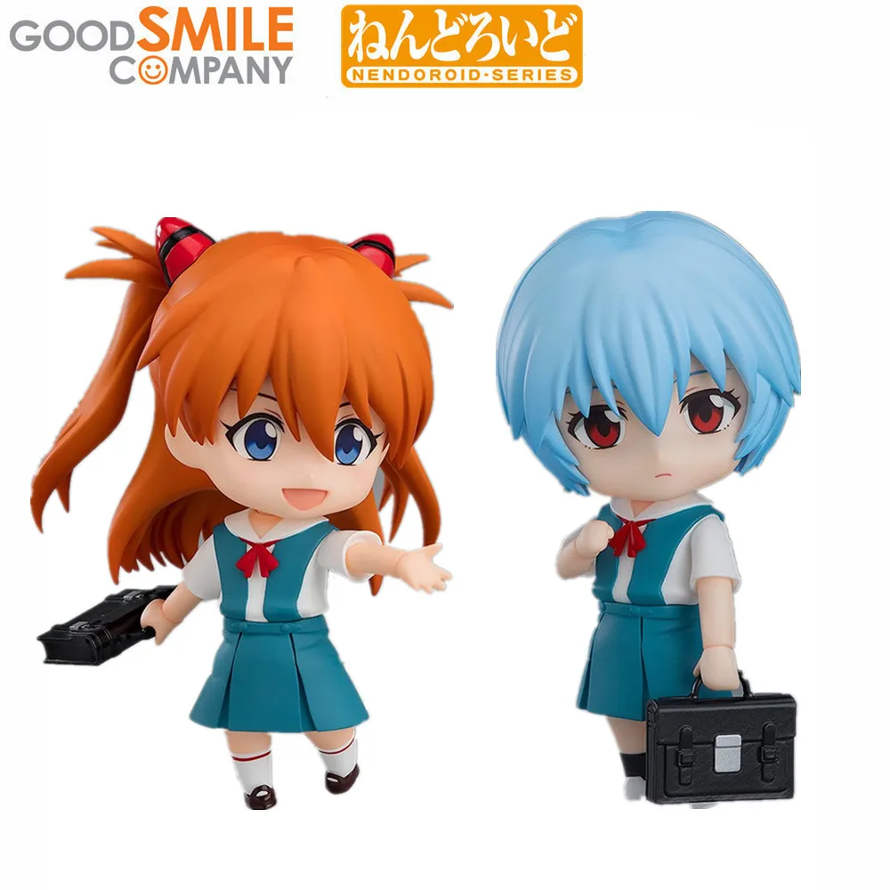 

Original Soryu Asuka Langrey REI AYANAMI Anime Figure EVAGELION NEW THEATRICAL EDITION EVA Kwaii Q Ver. Doll Collection PVC Gift