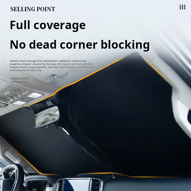 

Car Windows Sunscreen Sunshade Front Rear Side For Ford Ranger T9 2023 2024 Sunscreen Heat Insulation Shading Car Accessories