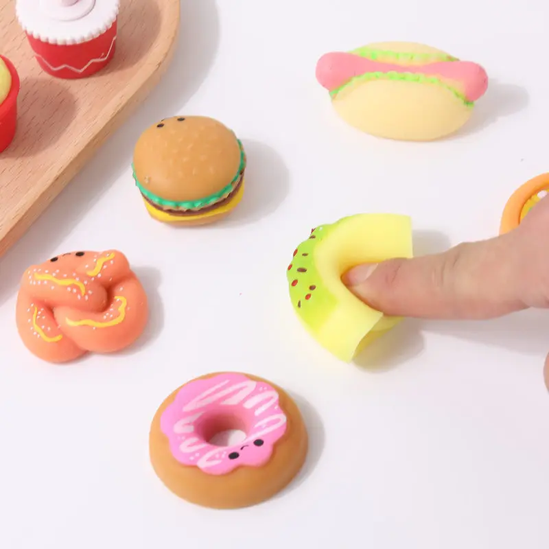 

New Product Yuanqi Bakery Pinch Music Blind Box Prize Birthday Gift Stress Relief Toy For Good Friends To Release Stress