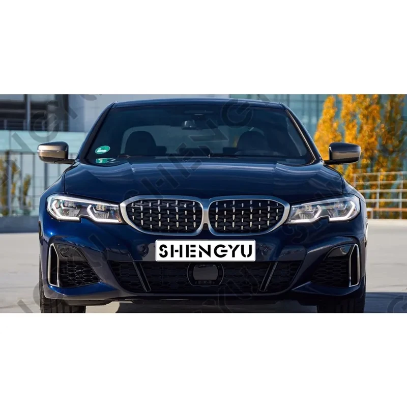 

Brand New Body Kit Include Front and Rear Bumper with Grille and Side Skirt for 3 Series G20 G28 2020-2022 Upgr to 340D Style