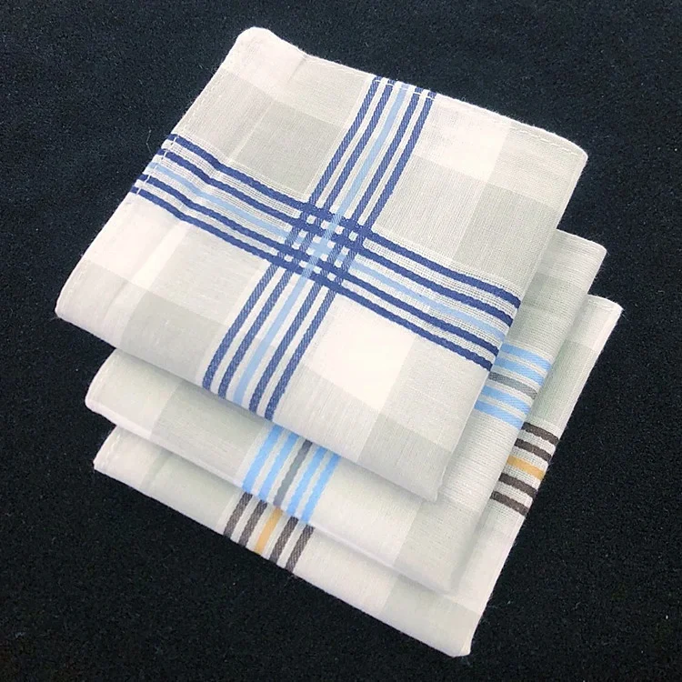 12pçs 40*40cm lenço de homem em algodão colorido luz, lenço masculino pequeno cachecol quadrado refrescante absorção de suor