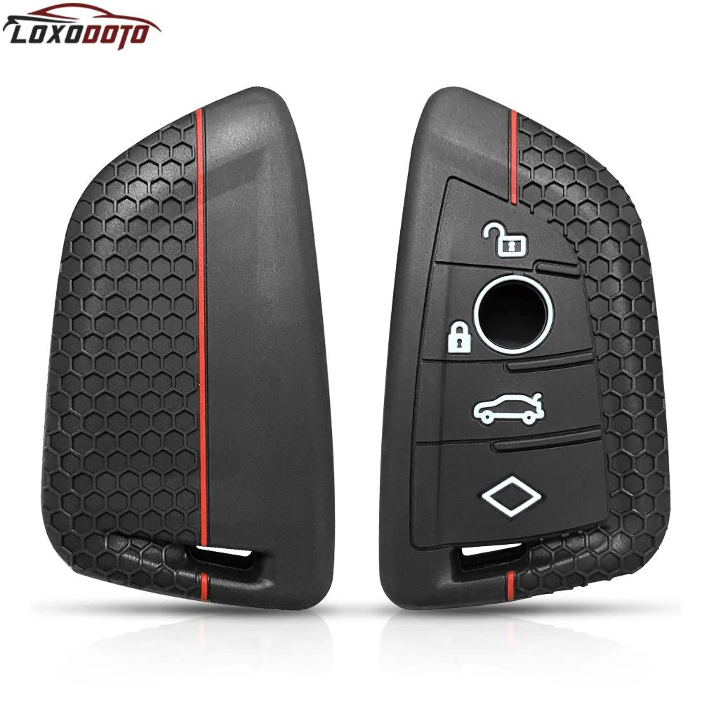 Car Key Case Cover For BMW Series X1 X2 X3 X4 X5 X6 G20 G23 G31 G02 1 2 3 4 5 6 7 IX3 F10 F40 F34 F15 F48 2024 Accessories