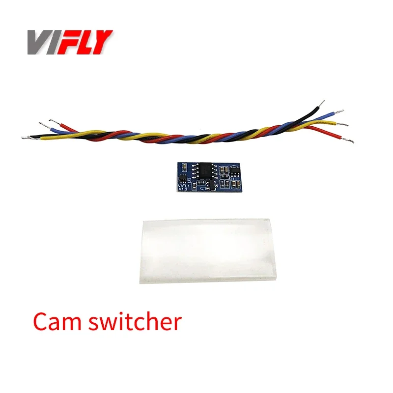 VIFLY Cam Switcher No Configuration Fast Switching Dual FPV Cameras By Taking Signal From Receivers for FPV Drone Airplane