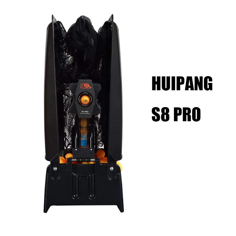 HUI PANG S8PRO remote auto high level entertainment table tennis 40+ ball machines club training ping pong robot