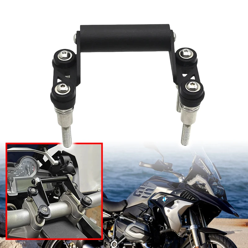 

Fit For BMW R1200GS R1250GS ADV R1200R R1200RS Motorcycle Accessories GPS Mobile Phone Navigation Mount Metal Handlebar Bracket