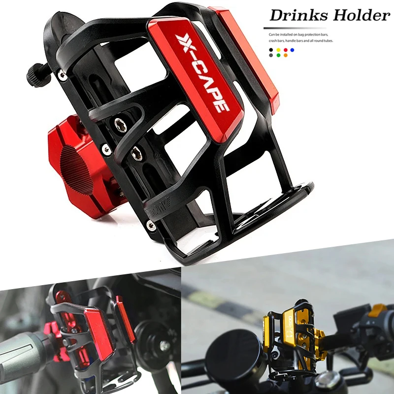 Motorcycle Accessories Beverage Water Bottle Drink Cup Holder | For Moto Morini XCape 650 650X X Cape 650 X 649 1200 XCAPE1200