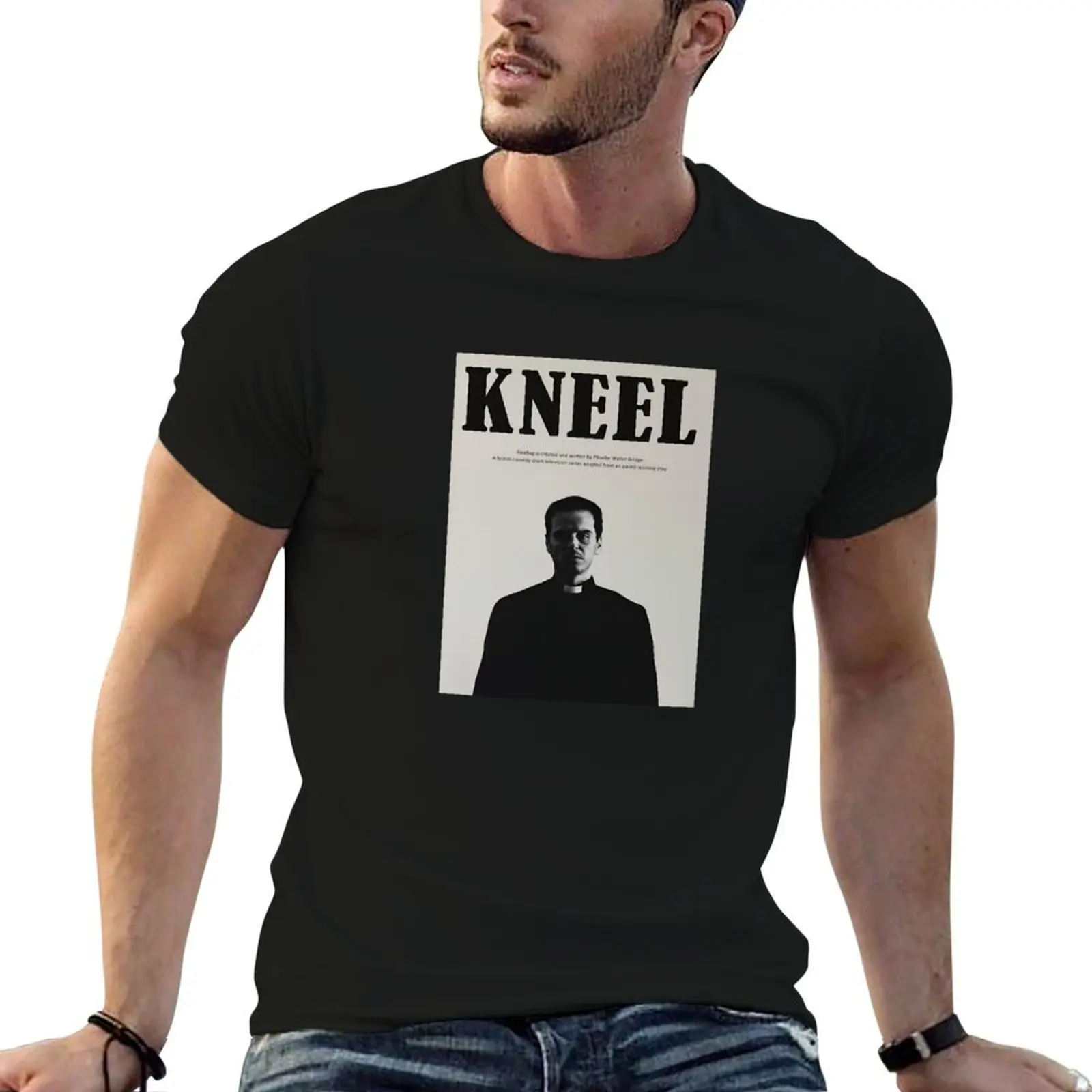 Kneels T-Shirt man t shirt cute tops big and tall t shirts for men