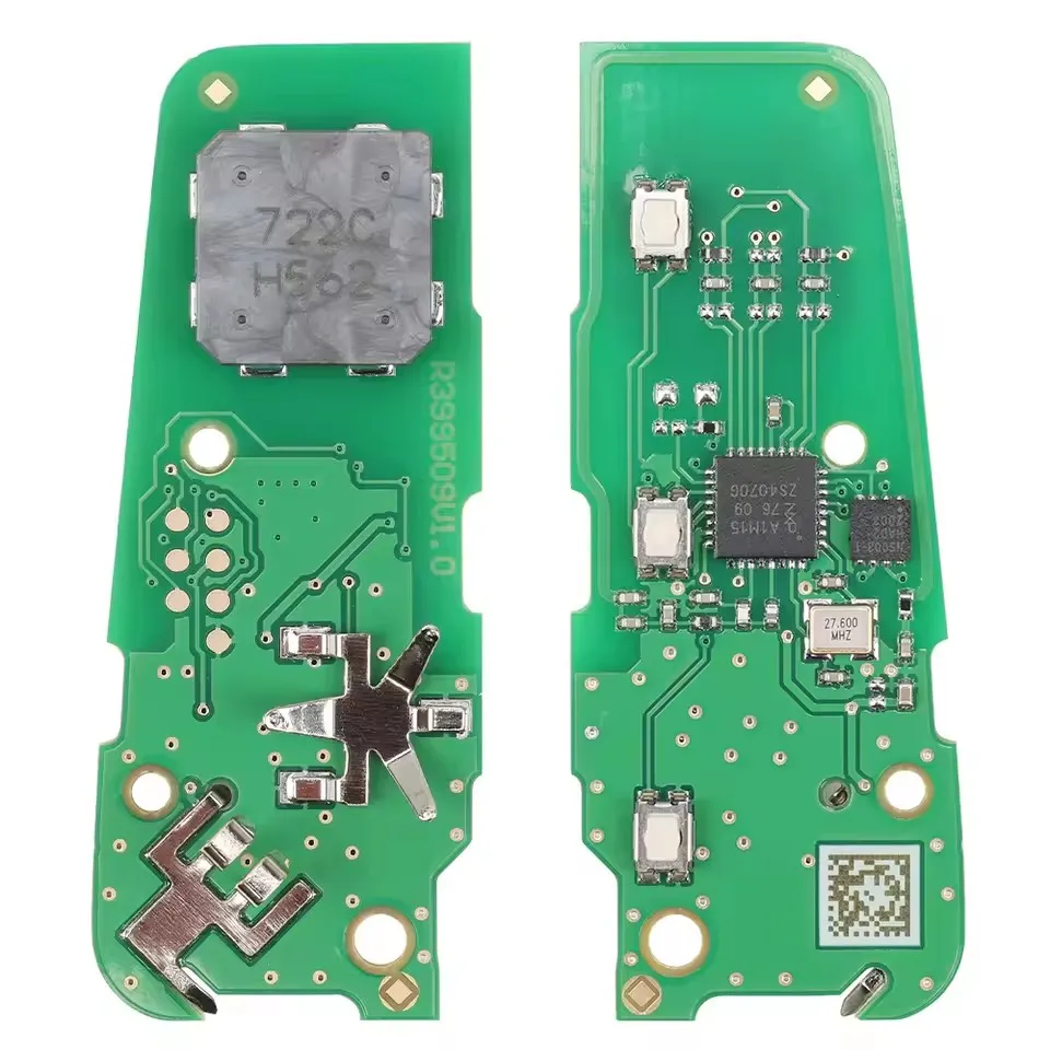 KEYECU A3M05 A3M65 A3M15 Replacement Smart Remote Key FOB 434 MHz HITAG AES 4A Chip For Peugeot 308 408 5008 Citroen C3 C4