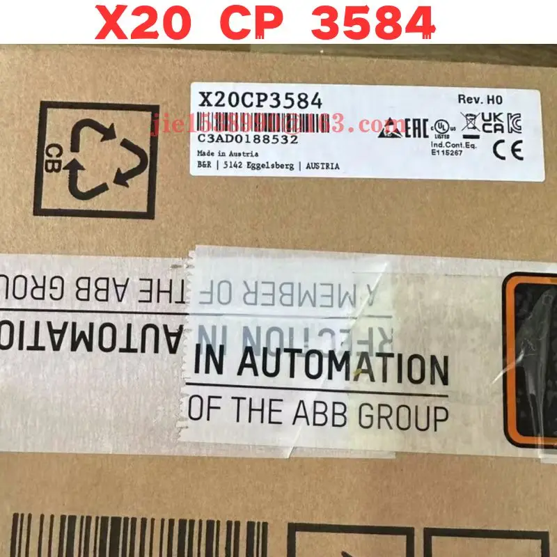 

Совершенно новые модули X20 CP 3584