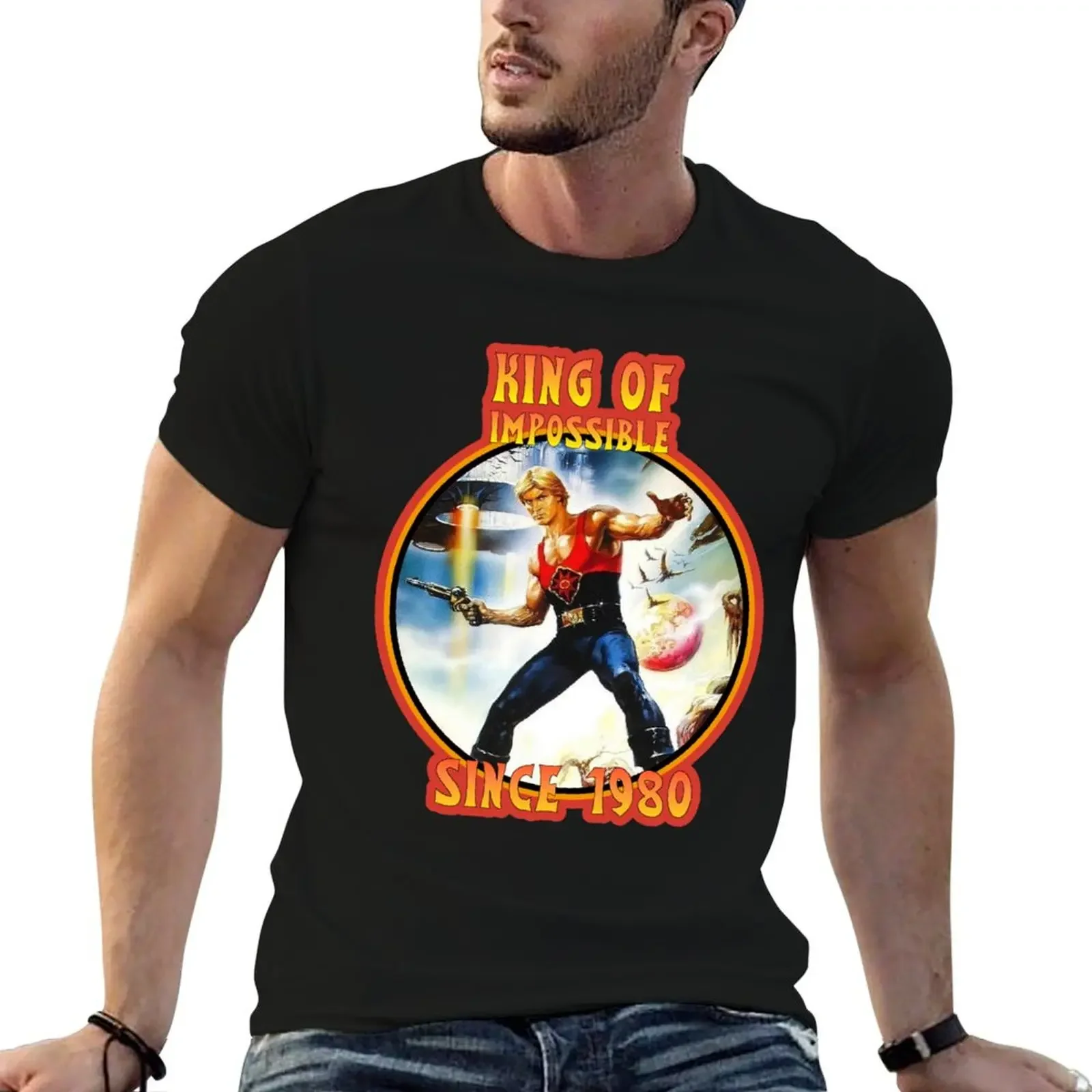 

King of Impossible T-Shirt anime figures plus size clothes new gifts and t-shirts shirts graphic tees mens designer clothes