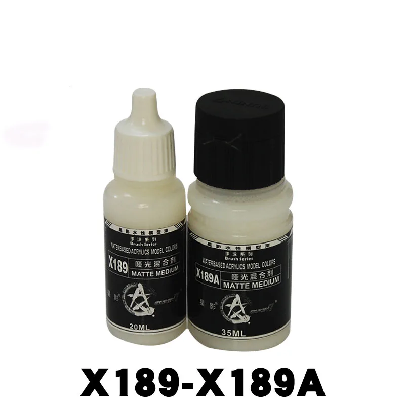 

20ML 35ML X189 Matte Medium Water Based Color Acrylic Paint Coating For DIY Military Tank Ship Plane Soldier Model Kit Tool