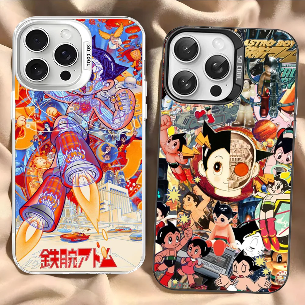 

Japanese Astro Boy AstroBoy Phone Case For iPhone 16 15 14 13 12 11 Pro Max X XR XSMAX Matte Shockproof Back Cover