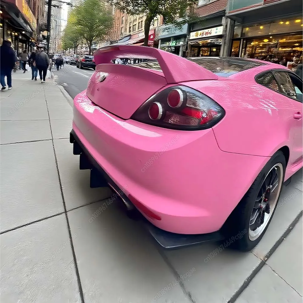 

Для Hyundai Coupe/Tuburon 2007 2008 2009 ABS тюнинг автомобиля задний бампер диффузор губная крышка спойлер сплиттер глянцевый черный комплект кузова