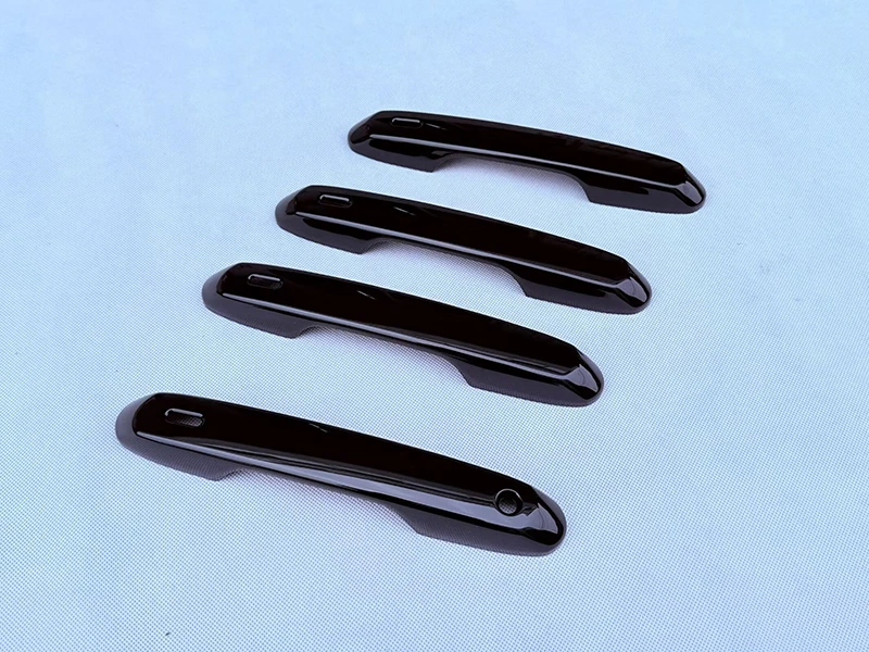 لتويوتا جراند هايلاندر 2024 2025 2026 ABS كروم غطاء مقبض الباب مع مفتاح ذكي ثقب الصيد غطاء الكسوة صب #2