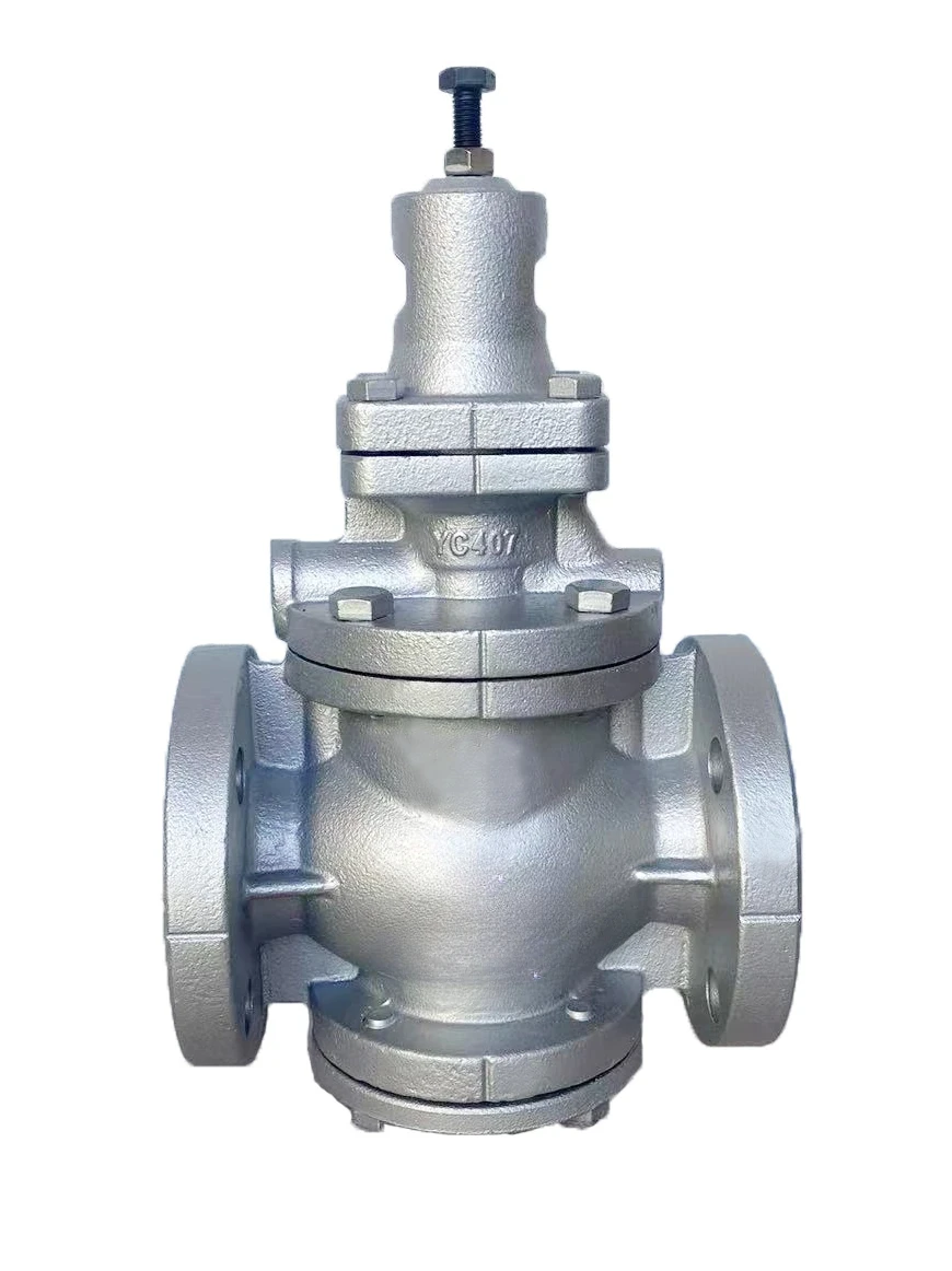 High temperature steam pressure reducing valve replaces GP-1000 flange regulator valve, domestic GP-1000