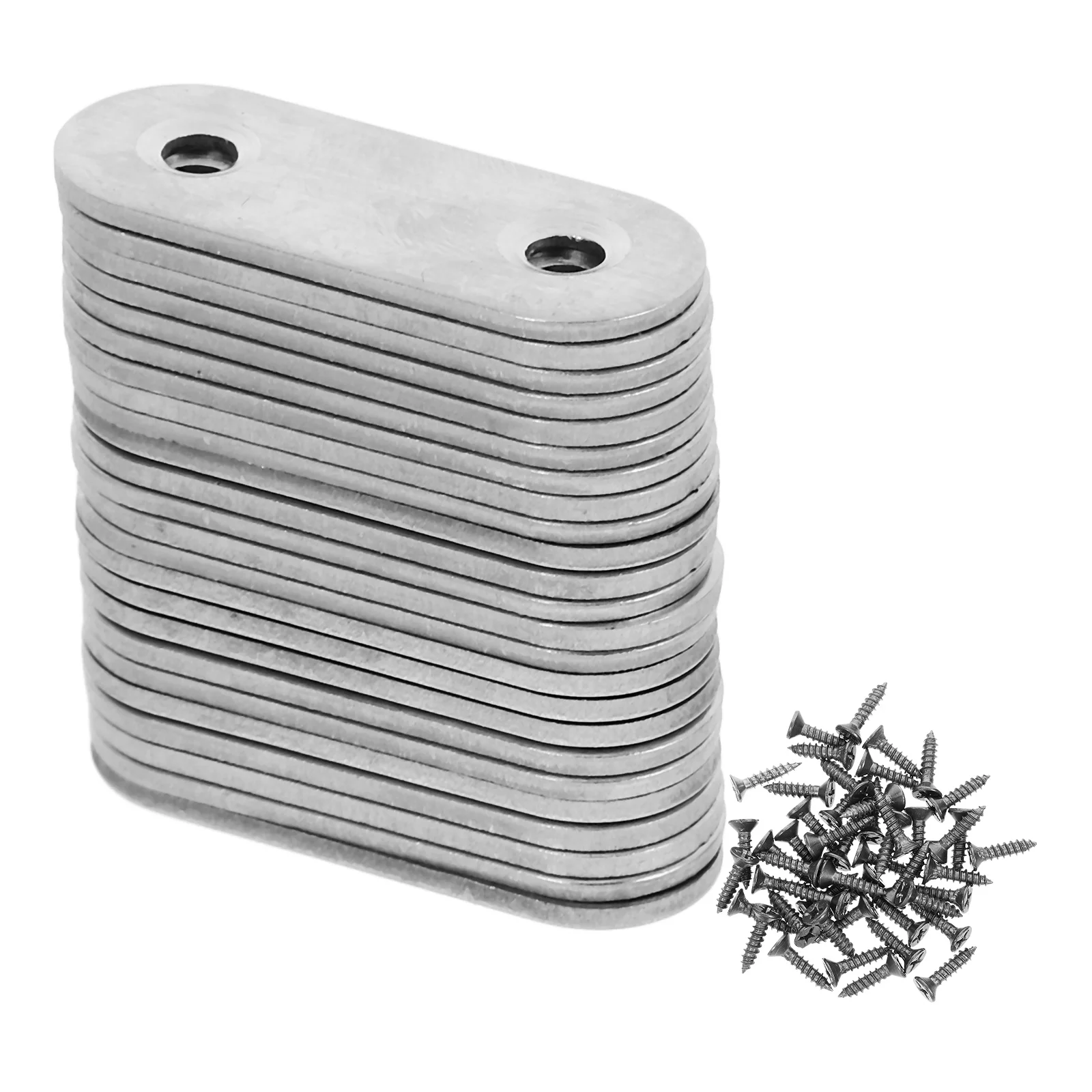 

24pcs Stainless Steel Angle Brackets Heavy Duty Furniture Accessories Black Shelf Fixing Parts Straight Corner Plates
