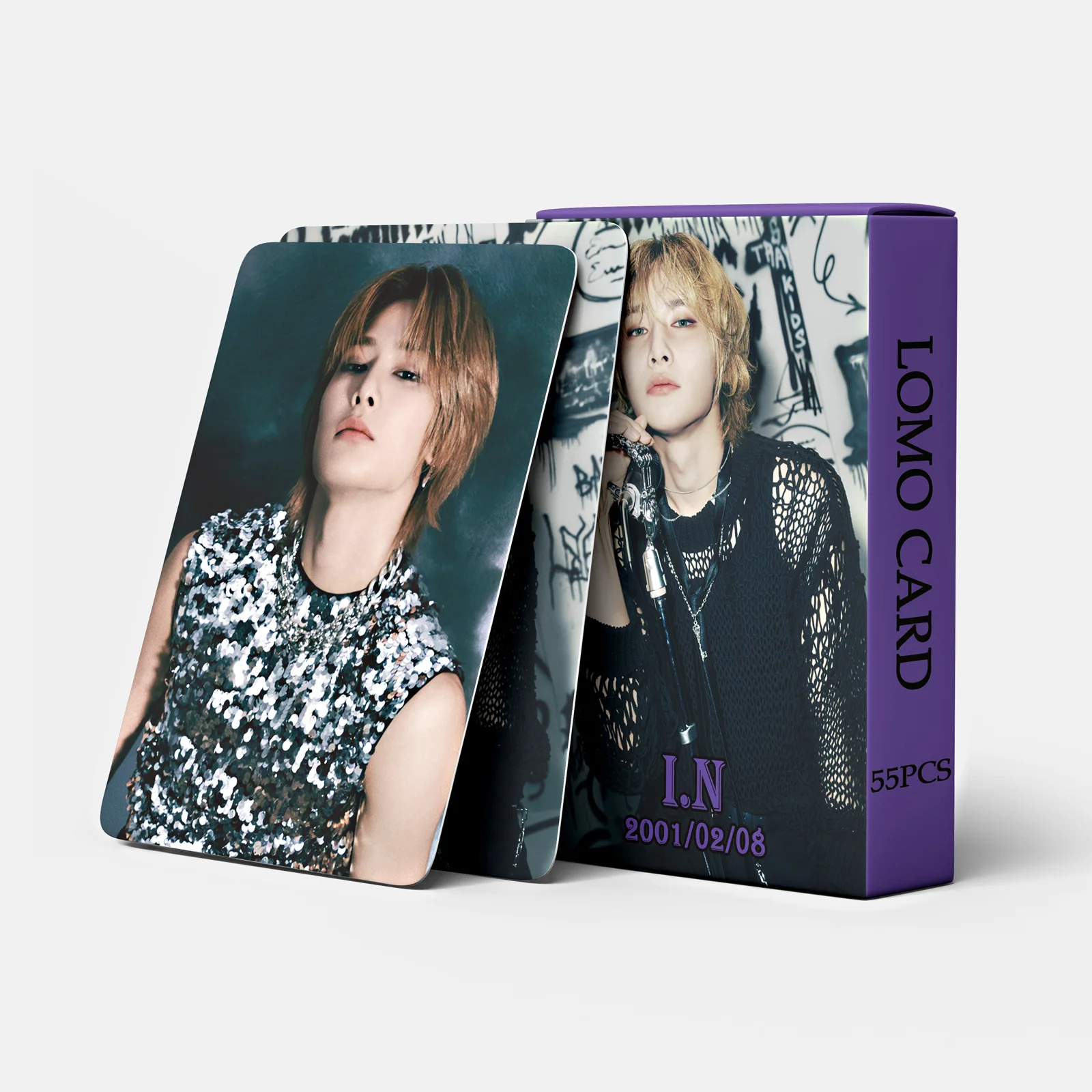 55Pcs/Set Kpop New Ablum ATE Lomo Card idol I.N Photo Print Pictures Photocard For Fans Collection Postcards Gifts