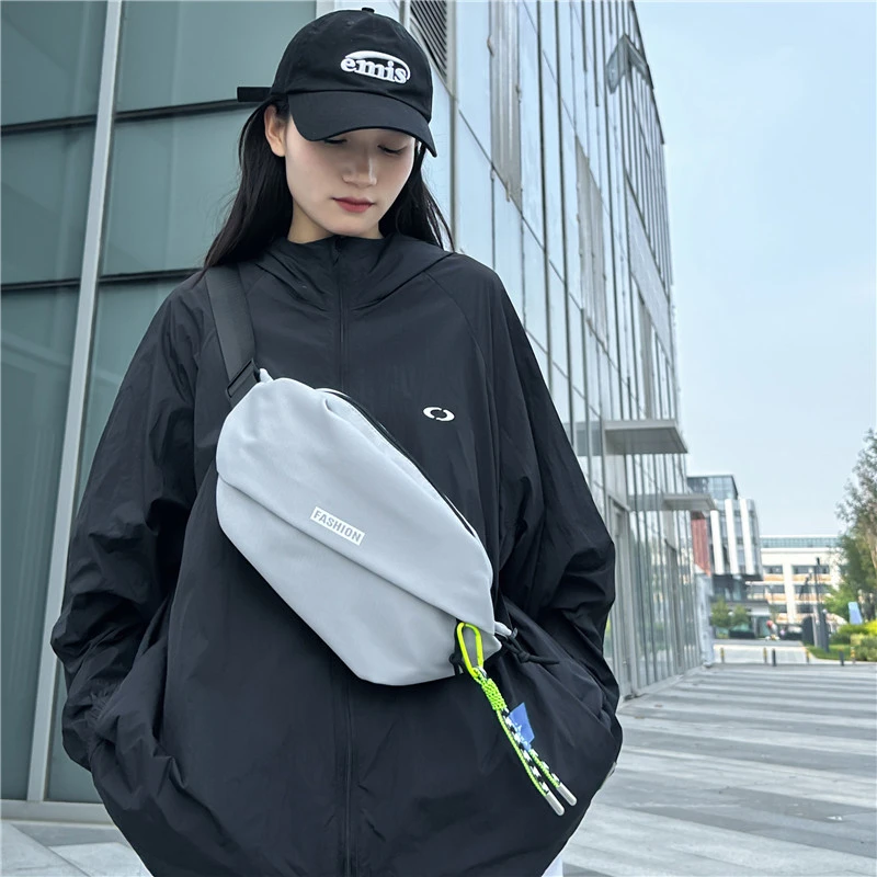 Nylon Waist Packs Ladies Bags on Sale 2023 High Quality Autumn High-capacity Solid Waist Packs Leisure Versatile Pochete