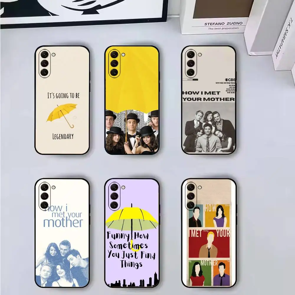 

H-How I Met Your Mother Himym Phone Case For Samsung Galaxy A73,A72,A71,A70,A53,A52,A51,Soft Silicone Black Cover