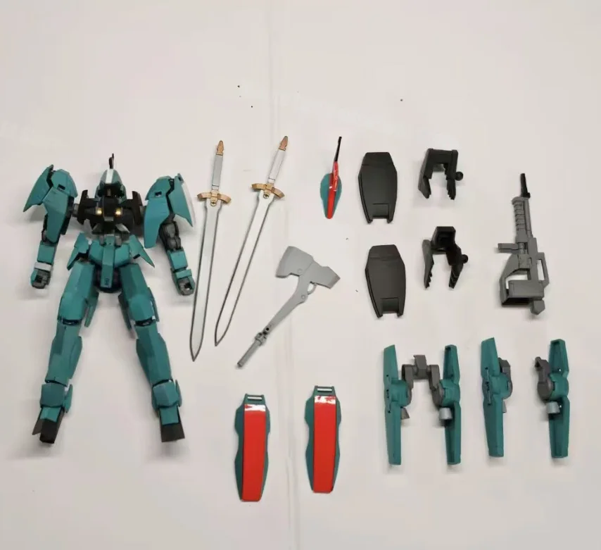 Novo modelo jaghuang 1/144 hg EB-06R graze ritter montagem modelo kits esqueleto de plástico anime figura de ação robô modelo de plástico brinquedo