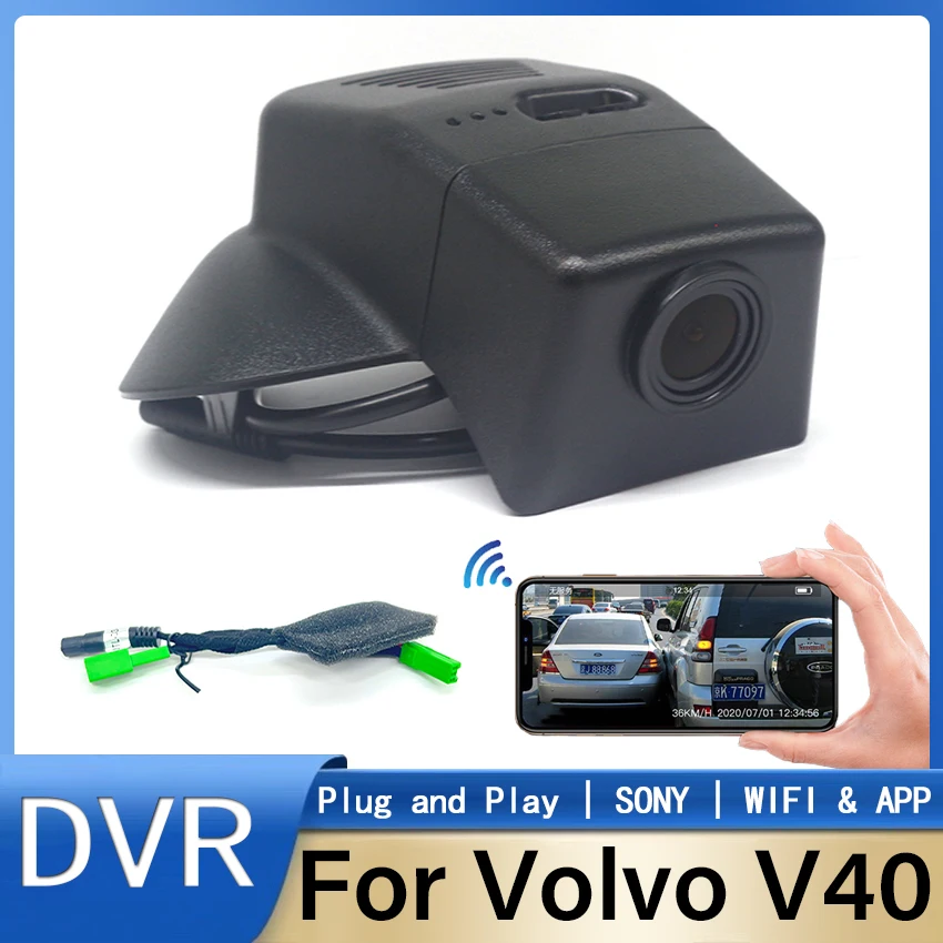 

Hidden 2160P Wifi Car DVR Dash Cam Video Recorder For Volvo V40 2015 2016 2017 2018 2019 Dashcam high quality UHD Night vision