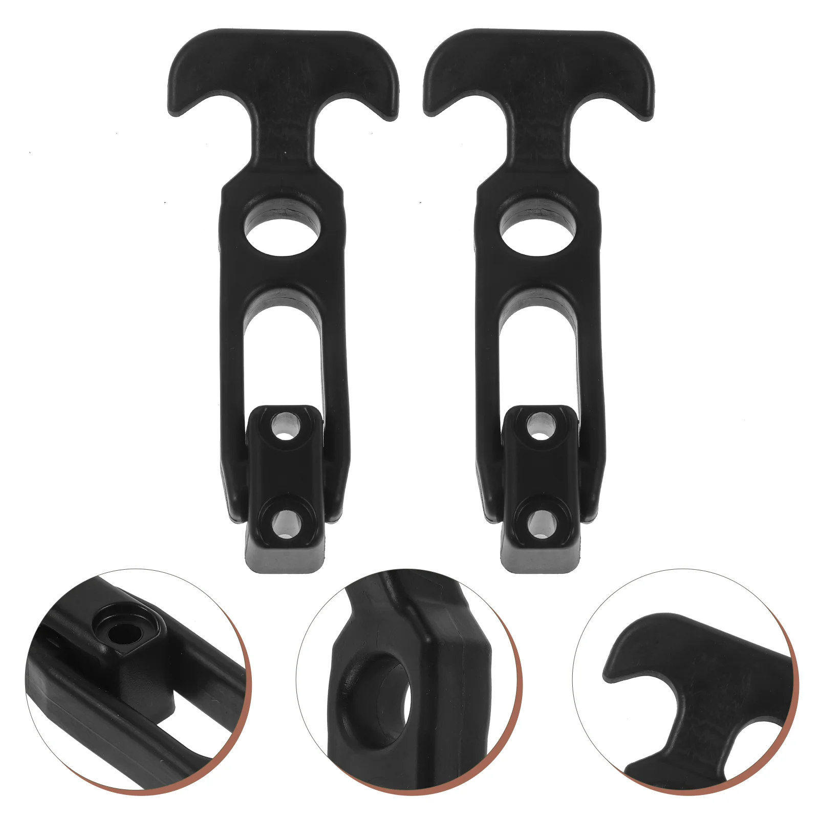 

Pins Rubber Lock Hook Professional Handle Latch Refrigerator T-handle Hasp Tool Case