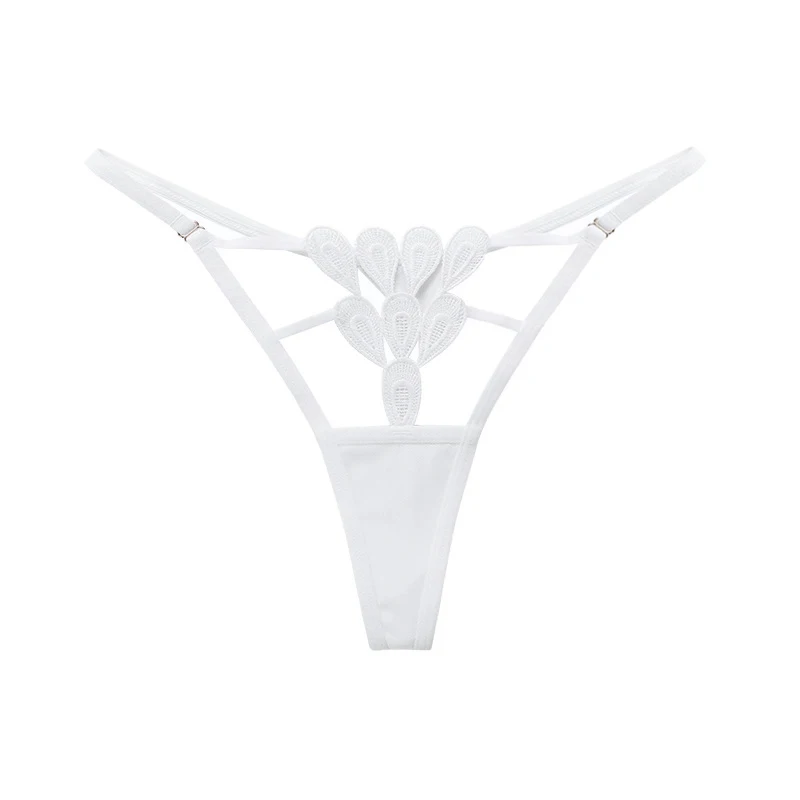 Sexy Thong Lace Panties Women Briefs Girls G String Hollow Out Transparent Underwear Female Thin Low Waist Lingerie Size S-XL