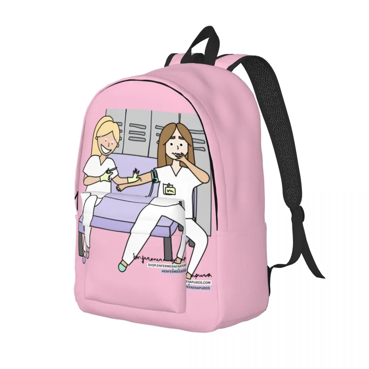 Mochila escolar para niño y niña, morral para estudiante, Enfermera, médico, preescolar, primaria, deportes