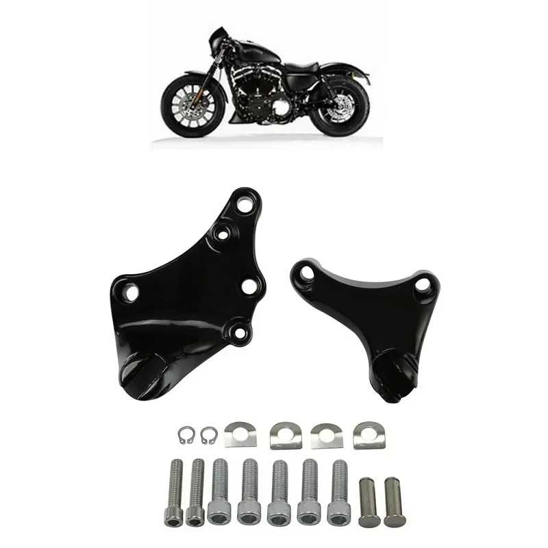 

Аксессуары для мотоциклов пассажирские ножки для Harley Sportster 14-22 Iron 883 1200 Custom 48 72 SuperLow Roadster