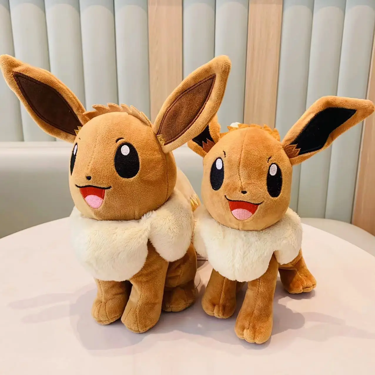 Stuffed Animals Plush Toy Raichu Eevee Riolu Mimikyu Ditto Bulbasaur Anime Figure Peluche Toys Stuffed Plush Raichu