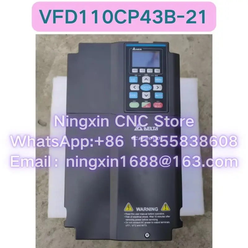 Used VFD110CP43B-21 Inverter Functional test OK Fast delivery