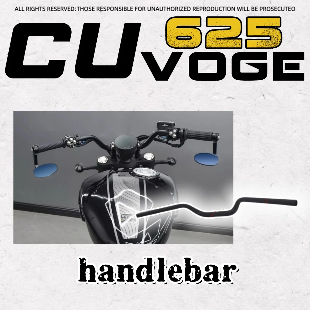 

For VOGE CU625 handlebars, small swallow handlebars, Voge cu625, voge 625cu lowered handlebars, direct mount