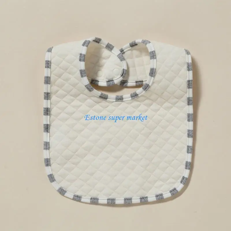 

090B Babies Bibs Absorbent Cotton Babies Bibs for Feeding & Teething Newborn Bibs