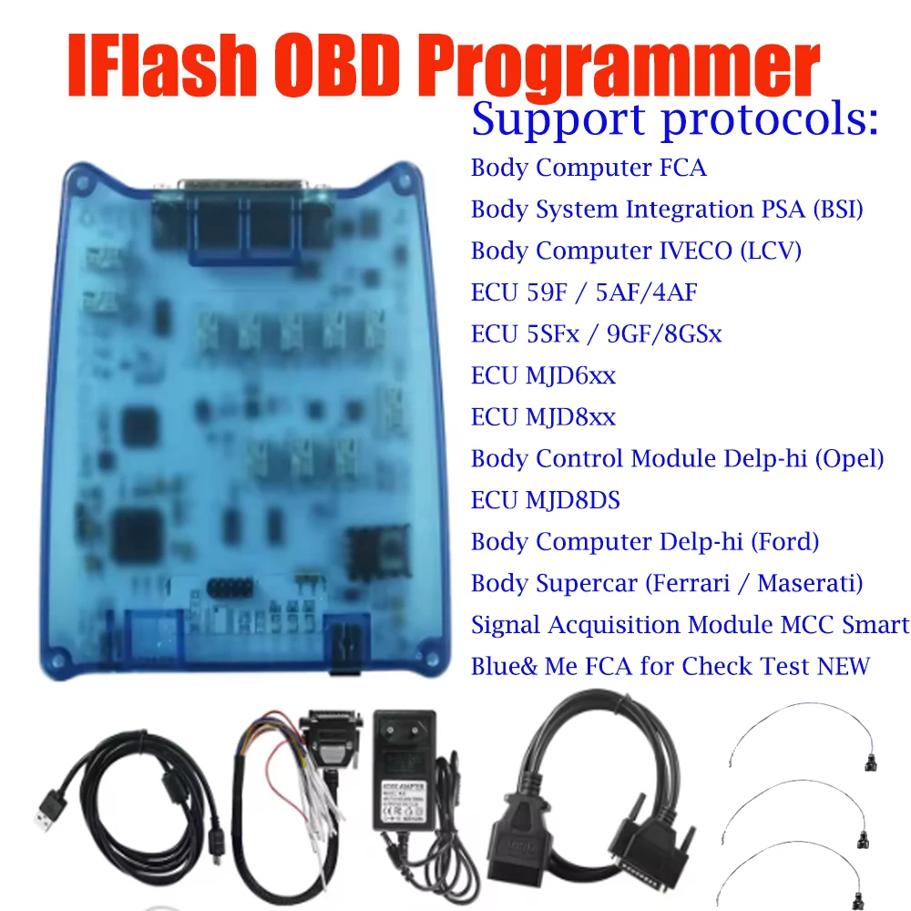 

ECU BCM BSI Tool Iflash obilizer Pincode Reading ECU Transformation Adaptation BCM Tool For Fiat for BMW FOR FORD