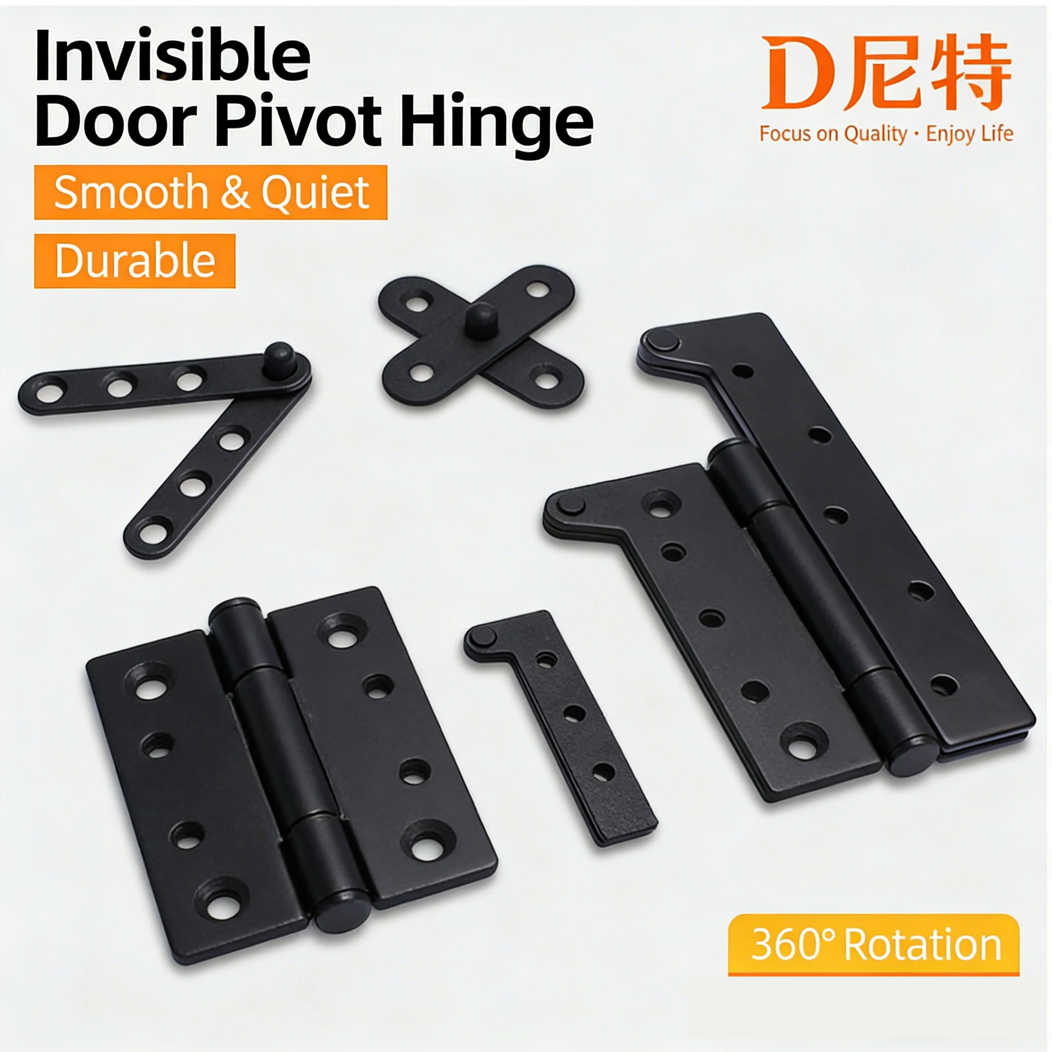 

4PCS pario Stainless Steel Flat Metal Bracket, 57x16mm Straight Repair Plate, 90° Right Angle Connector for Wood Furniture