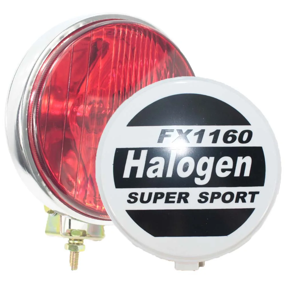 RED HALOGEN FX1160 COVER FOG DRIVING LAMP * 1PC