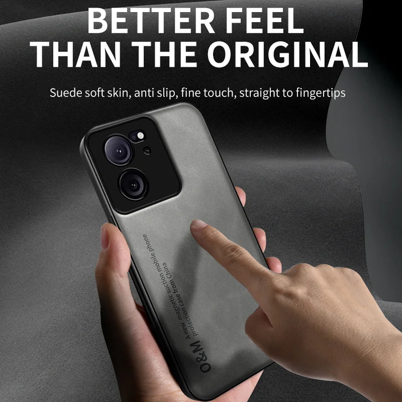 حافظة هاتف جلدية غير لامعة عتيقة لهاتف Xiaomi 17 Pro Max 15T 15 14T 14 13 13T 12 12T 11 11T Pro غطاء سيليكون حديد مغناطيسي مدمج #4