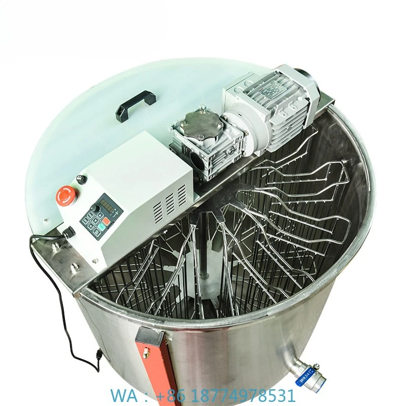 Honey Centrifuge Machine for 12 Frames BeekeepingElectric Motor Honey Extractor