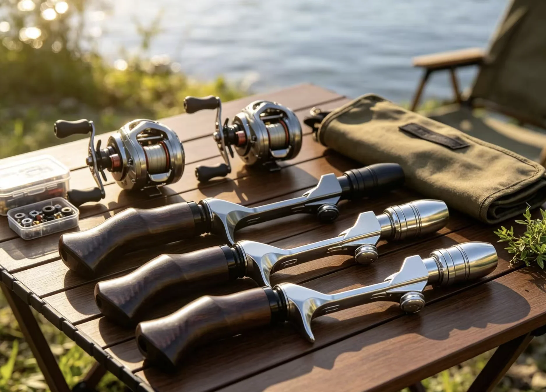 AIOUSHI rod handle aluminum alloy CNC precision machining high-precision sinking rotation