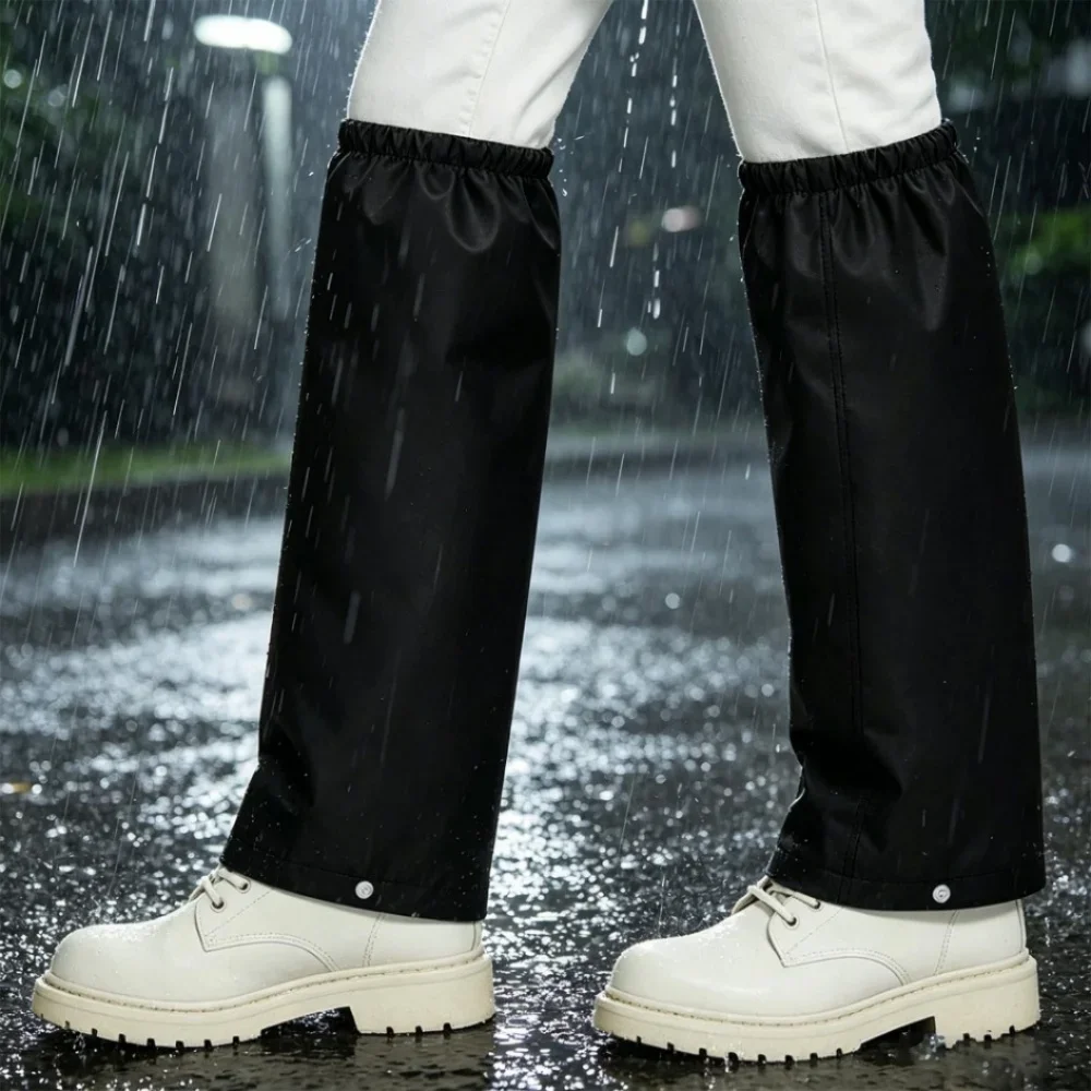 Waterproof Lawn Care Leg Gaiters Windproof Oil Resistant Leg Sleeves Unisex Cycling Hiking Leg Warmers Outdoor Protective Gear